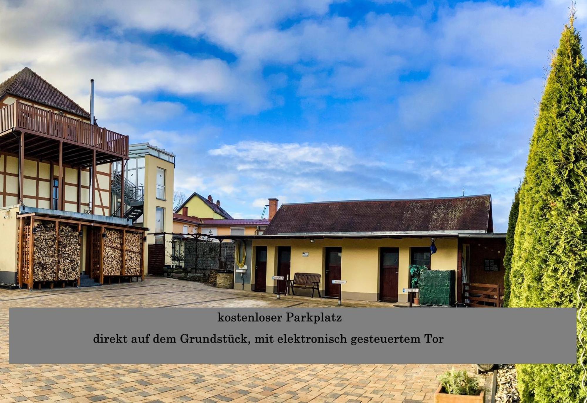 Ferienwohnung Auszeit Am Kurpark Bad Berka - Balkon - Ruhige Lage- Gratis Parkplatz & Wlan Экстерьер фото