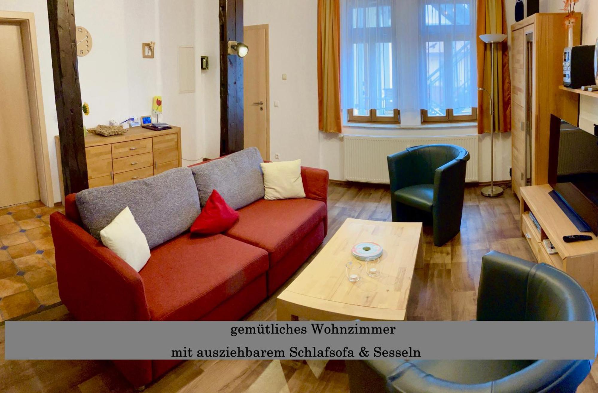 Ferienwohnung Auszeit Am Kurpark Bad Berka - Balkon - Ruhige Lage- Gratis Parkplatz & Wlan Экстерьер фото