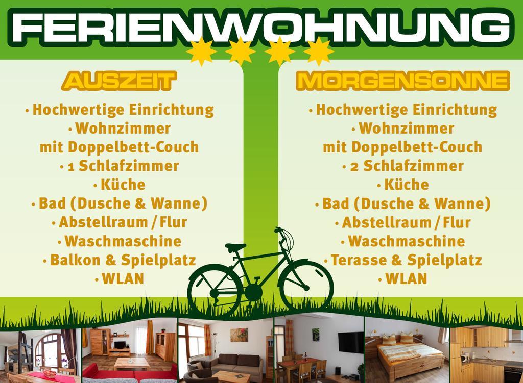 Ferienwohnung Auszeit Am Kurpark Bad Berka - Balkon - Ruhige Lage- Gratis Parkplatz & Wlan Номер фото